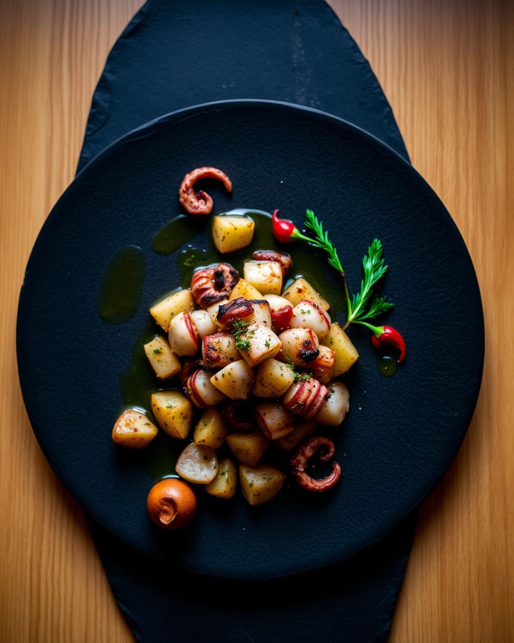 Polvo à lagareiro octopus dish